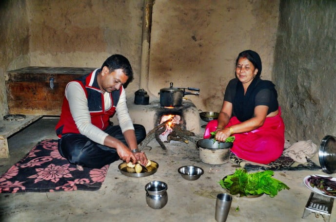 Cooking time @ Prathik Lodge
